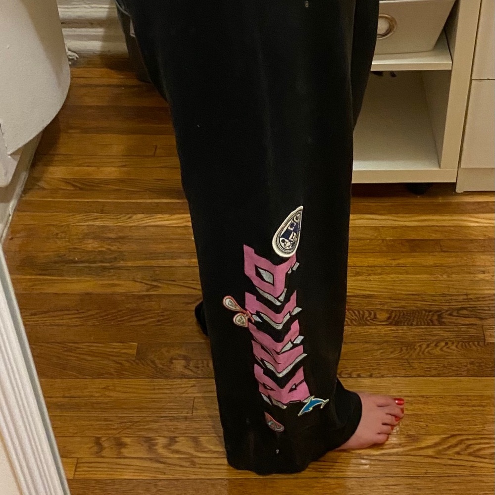 Vs pink boyfriend sweatpants